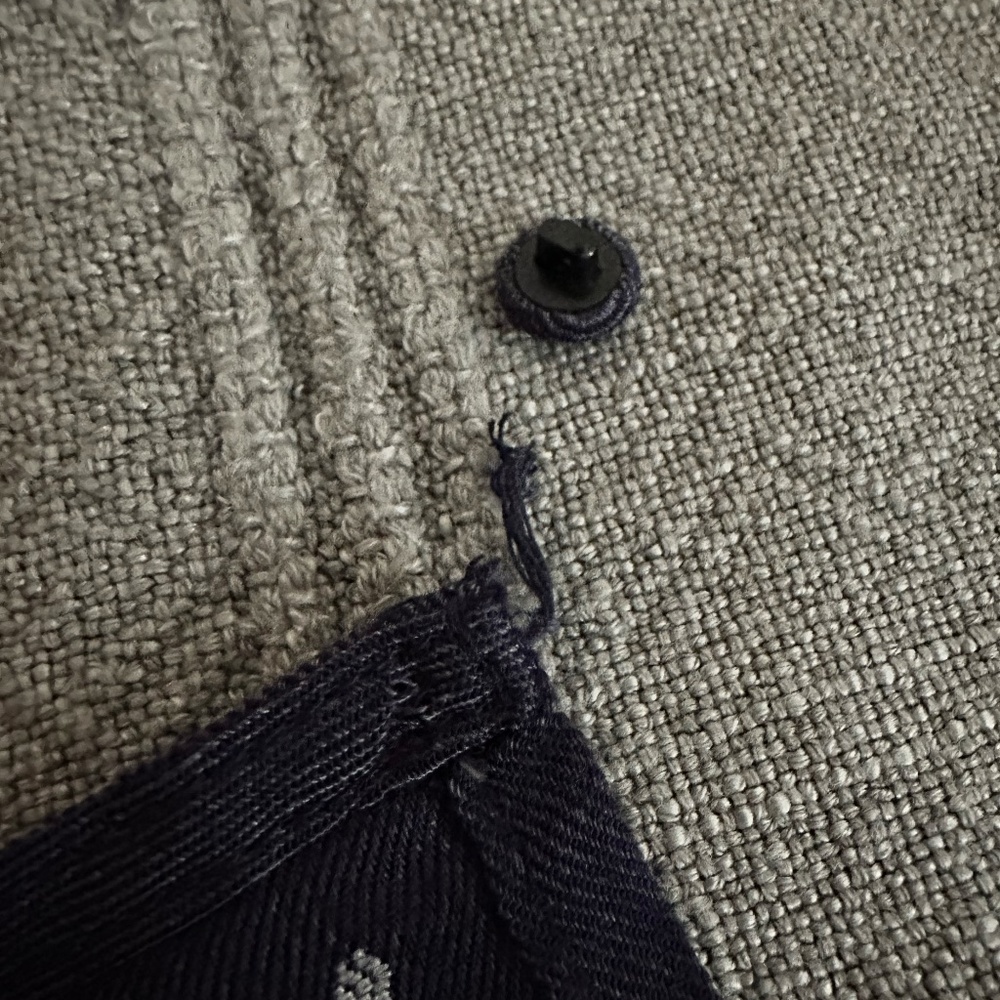 NWT - Blu Pepper - Tiered Clip Dot Top - Size L - Navy - Picture 13 of 14